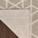 Nourison Washable Charm WCH01 Silver Ivory Rug