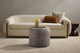 Loloi LPF558 Taupe Pouf