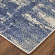 Feizy Mandana 39LZF Ivory Blue Area Rug