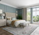 Feizy Dartmouth 39QLF Gray Blue Taupe Area Rug