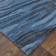 Feizy Kawai 8983F Blue Black Gray Area Rug