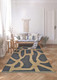 Couristan Cosmoros 5420 1501 Karo Natural Black Rug
