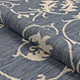 Couristan Palo Santo PS04 4001 Ensenada Pool Blue Rug