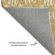 Dalyn Merry & Bright MY22 Gold Rug
