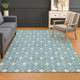 Dalyn The Reserve TR10 Teal Rug
