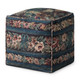 Loloi LPF0045 Blue Multi Pouf