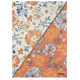 LR Home Belize 82511 Orange Rug