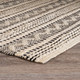LR Home Bleached Naturals 81432 Charcoal Pink Rug