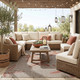 LR Home Captiva 81020 Rust Rug
