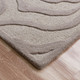 LR Home Fashion 02510 Taupe Silver Rug