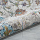 LR Home Gala 81375 Ivory Blue Rug