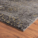LR Home Impulse 81853 Dovetail Gray Ash Black Gold Rug