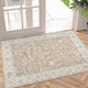 LR Home Miranda 82916 Rust Ivory Rug
