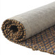 LR Home Natural Fiber 03388 Tan Blue Rug