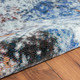 LR Home Nimbus 81831 Dark Blue Copper White Gray Rug
