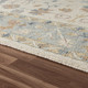 LR Home Pallor 82775 Ivory Blue Rug