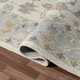 LR Home Pallor 82775 Ivory Blue Rug