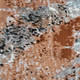 LR Home Revolution 81801 Light Gray Light Blue Rust Black Rug
