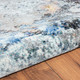 LR Home Revolution 81803 Rust Blue Gray White Rug