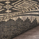 LR Home Sunshower 81241 Black Brown Rug