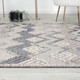 LR Home Westport 82292 Light Blue Ivory Rug