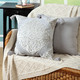 LR Home Arcane 07809 Silver Gray Pillow