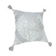 LR Home Arcane 07809 Silver Gray Pillow