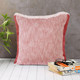 LR Home Aspen 07865 Auburn Red White Pillow