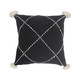 LR Home Avant-garde 07543 Black Natural Pillow
