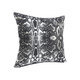 LR Home Beastly 07665 Black Silver Pillow