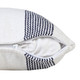 LR Home Cabana 07783 Deep Blue White Pillow