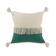 LR Home Carnival 07661 Emerald Green Off-White Pillow