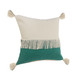 LR Home Carnival 07661 Emerald Green Off-White Pillow