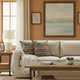 LR Home Coralie 07462 Black Yellow Blush Pillow