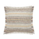 LR Home Drew 07621 Taupe Gray Yellow Navy Pillow