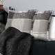 LR Home Drew 07622 Gray Pillow