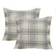 LR Home Drew 07624 Ivory Gray Pillow