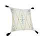 LR Home Dynasty 07814 Off-White Black Cream Pillow