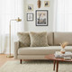 LR Home Elliott 07525 Taupe Pillow