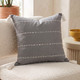 LR Home Estate 07922 Slate Gray Pillow