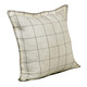 LR Home Estate 08152 Ivory Black Pillow