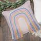 LR Home Groove 08092 Off-White Multi Pillow