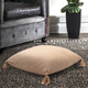 LR Home Insignia 07314 Beige Pillow