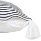 LR Home Insignia 07774 Black White Pillow