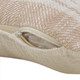 LR Home Seashore 07585 Peach White Pillow