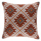 LR Home Sedona 07956 Rust Off-White Pillow