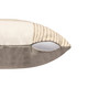 LR Home Silk Linen 08680 White Beige Pillow