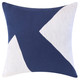 LR Home Stacy Garcia 08415 Navy Ivory Pillow