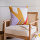 LR Home Stacy Garcia 08418 Ochre Lilac Pillow