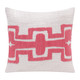 LR Home Stacy Garcia 08458 Coral Ivory Pillow